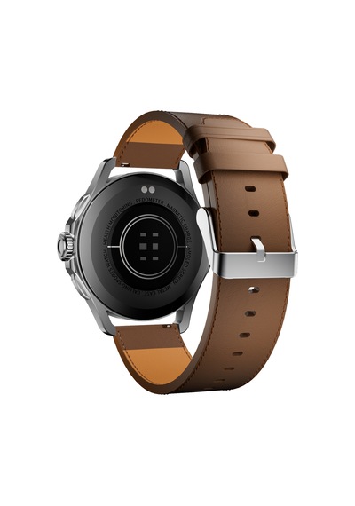 Kalobee Sk44 Business Amoled Ekran 3 Kordonlu Akıllı Saat İphone & Android Uyumlu,48 Mm Gümüş