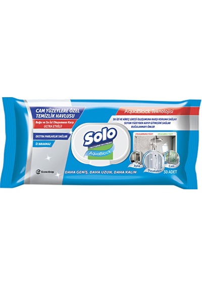 Solo Yüzey Temizlik Havlusu Aquablock 30'lu Diğer