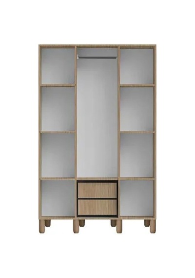 Picklet 3 Kapılı Mdf Gardırop Çok Renkli Picklet 3 Kapılı Mdf Gardırop Çok Renkli