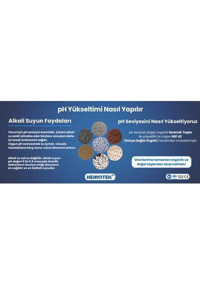 Hidrotek EA Water 10 Aşamalı Su Arıtma Cihazı - Pompalı