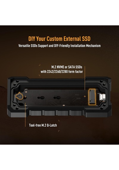 Tuf Gaming A2 Ssd Kutusu Siyah M.2