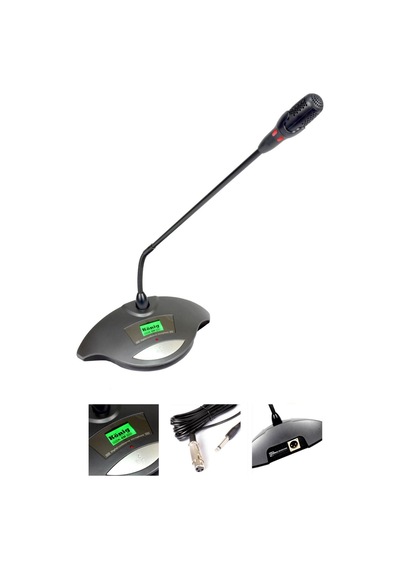 König K-8 M Kablolu Kürsü Masa Mikrofon