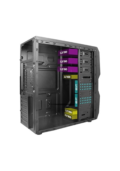 Vento Ta-k61, 550w, 80 Plus, Siyah, Atx, Tower, Kurumsal, Kasa