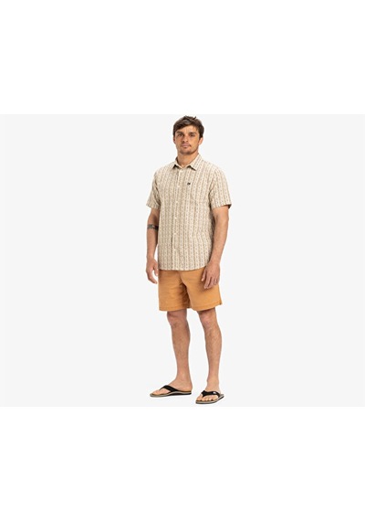 Quiksilver Street Way Ss Erkek Günlük Gömlek Eqywt04608-sfa8 Kahverengi Kahverengi