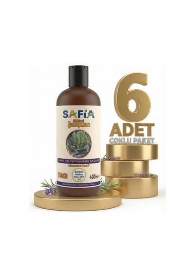 Safia Zayıf Ve Kırılgan Saçlar İçin Şampuan 6x400 Ml