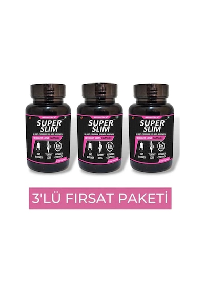 Medinutrica Super Slim Bölgesel 30'lu Dstklyci X 3 Adet