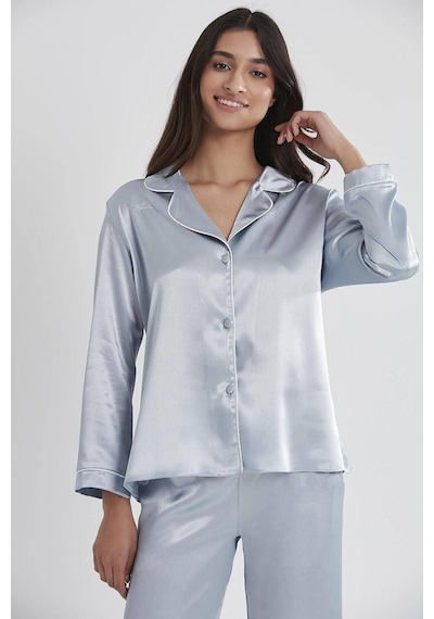Pierre Cardin Saten Pijama Takımı 1200 Mist 001