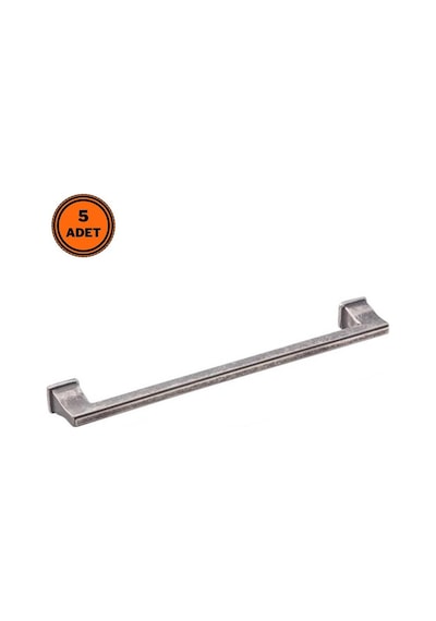 5 Adet Doğanlar Techno 160 Mm Mobilya Kulp Antik Gümüş