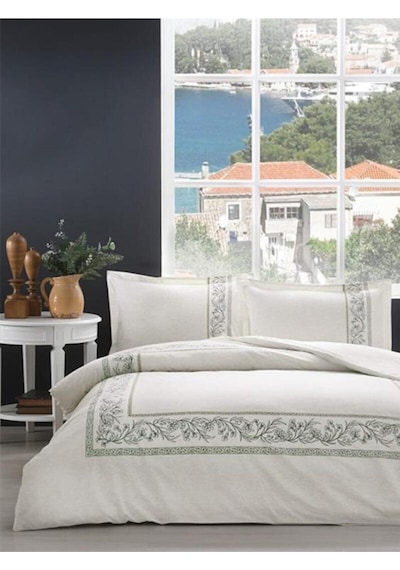 ÖZDİLEK NEVRESİM TK. RANFORCE CK KREM BORDADO Krem