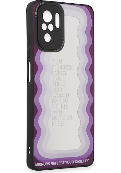 Newface Xiaomi Redmi Note 10 Kılıf Mirror Desenli Kapak - Mirror - 5