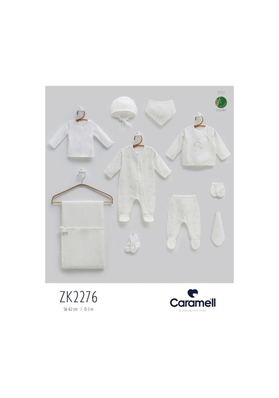 Caramell % 100 Müslin 10 Lu Hastane Çıkışı Müslin 2276 Ekru Ekru