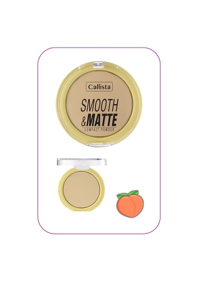 Callista Smooth & Matte Compact Powder Mat Görünümlü Pudra 10 Natural Beige