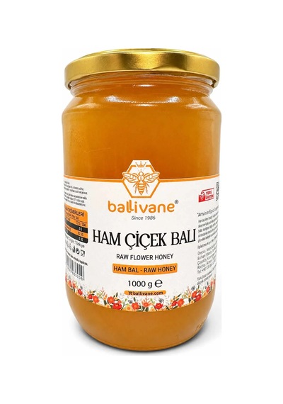 Ham Çiçek Balı Raw Flower Honey 1 Kg.