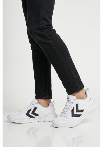 Hummel 900887 Hml Nency Iı Beyaz Siyah Hafif Esnek Unisex Spor Ayakkabı Beyaz - Siyah