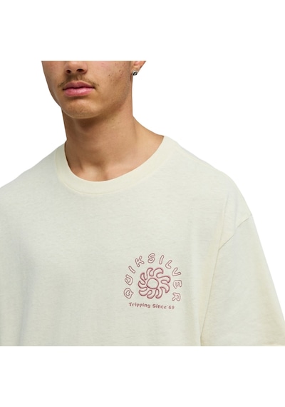Quıksılver Quiksilver Curve Palm Erkek Beyaz Tişört 6481