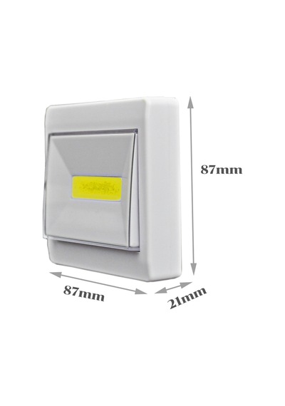 Peakstar Ps-801 Cob Ledli Mıknatıslı Yapışkanlı Lamba Beyaz