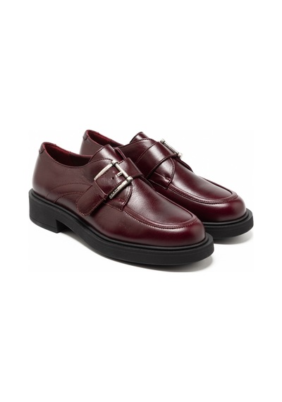 Bordeaux Oxford Klasik Kadın 79q1 Frau Alıas Bordeaux