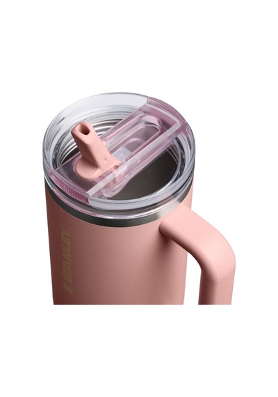 Stanley The Quencher Protour Flip Straw Tumbler Pipetli Termos 1,18 Lt / Peach Rose Pembe