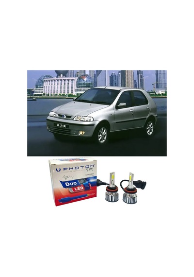 Fiat Palio Led Xenon Uzun Far Ampulü H3 Duo Yeni Seri Beyaz 1998-2002