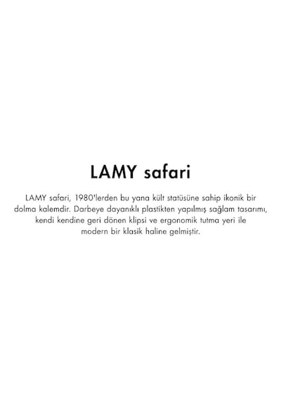 Lamy Safarı 2023 Ozel Uretım Rengı Lıghtrose Dolma Kalem F Uc Diğer