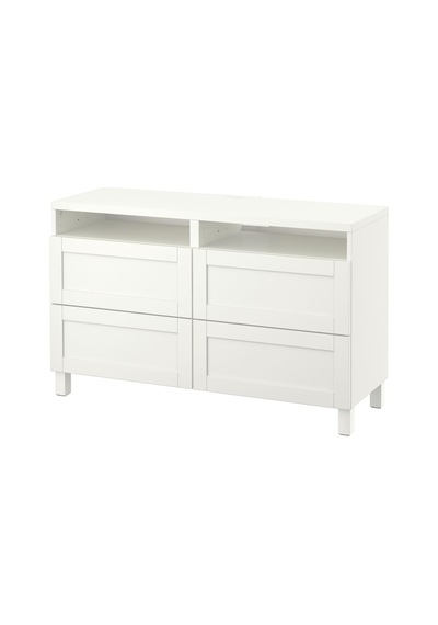 Tv Sehpası, Beyaz-frenli Ray, 120x40x74 Cm, Hanvıken Beyaz Tv Sehpası, Beyaz-frenli Ray, 120x40x74 Cm, Hanvıken Beyaz