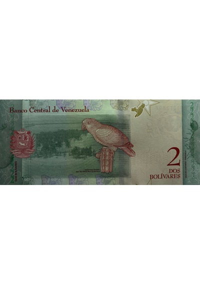 Emir Collectıon Venezuela 2018 Yılı 2 Bolivares Çil Unc Koleksiyon Para