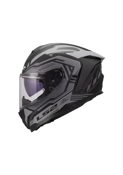 Ls2 Challenger 2 Dravıx Mat Gri Kask Mat Gri
