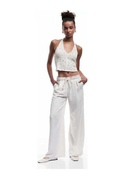 Koton Drawstring Pants Bej 5sal40077ıw Ekru