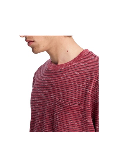 Quiksilver Quıksılver Lopaz Strıped S Rqz3 Kırmızı