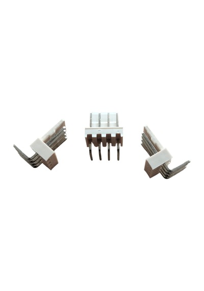 Konnektör 4pin 90c Erkek Male . 2.54mm 10 Adet Pcs