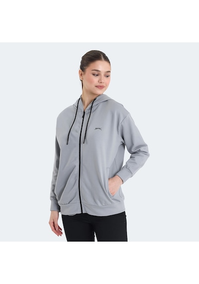 Slazenger KATHLEENA IN Kadın Sweatshirt Gri