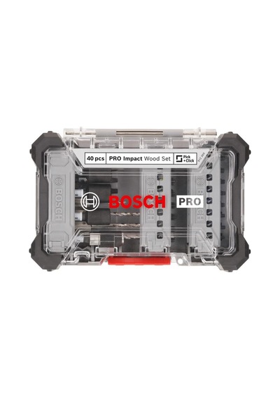 Bosch Pro Impact 40 Parça Vidalama Ve Ahşap Delme Uç Seti 2608521u87