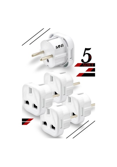 Mn6 M04 Priz Dönüştürücü/5 Adet Fiş Çevirici Adaptör-şarj Aleti Fiş Dönüştürücü