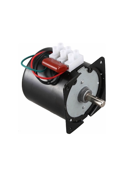 60ktyz 5rpm Ac Motor Kuluçka Viyol Çevirme 220v Metal Dişli Barbekü Reklam Panosu Sosis Gril Tavuk