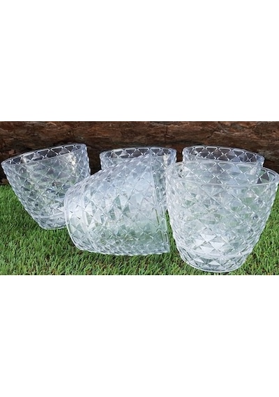 Orkide Saksısı Kristal 1,4 Lt Şeffaf Orkide Saksısı Adet Seçin