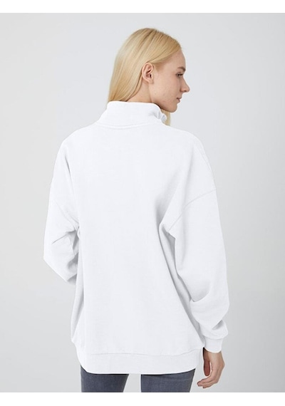 Ltb Bonoho Kadın Sweatshirt 105 Beyaz