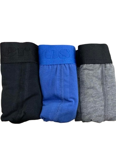 Eros 11602 Compact Pamuklu 3 Lü Boxer Set Kutulu