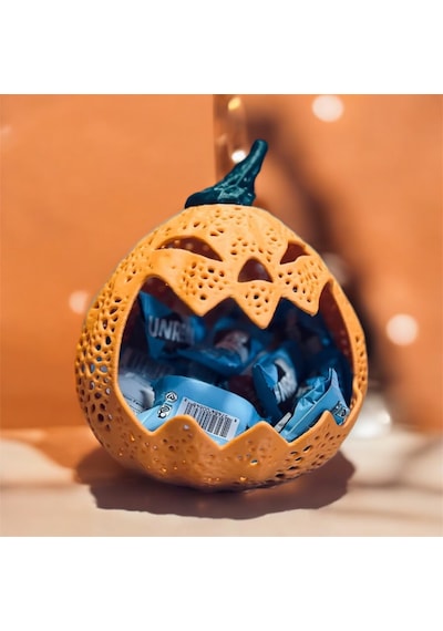 Halloween Balkabağı Şeker Kasesi Cadılar Bayramı