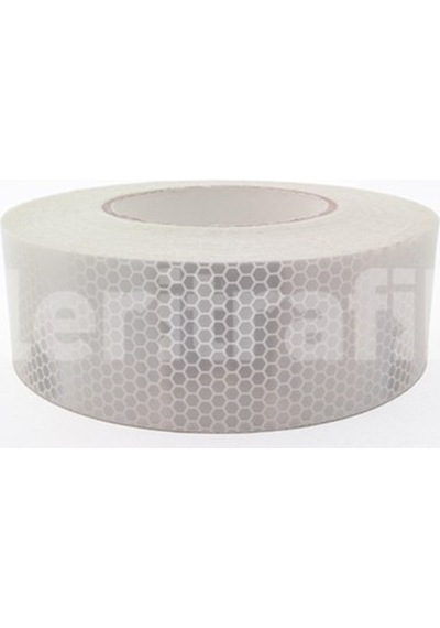 İleri Trafik 10CM x 46M Mikroprizmatik EKO-2546 Reflektif Bant Beyaz