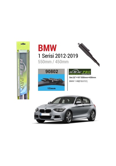 Bmw 1 Serisi Rbw Pro Silecek 2012-2019 F20-F21