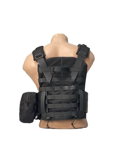 Sungu Askeri Shop Unisex Siyah Hücum Yeleği Siyah