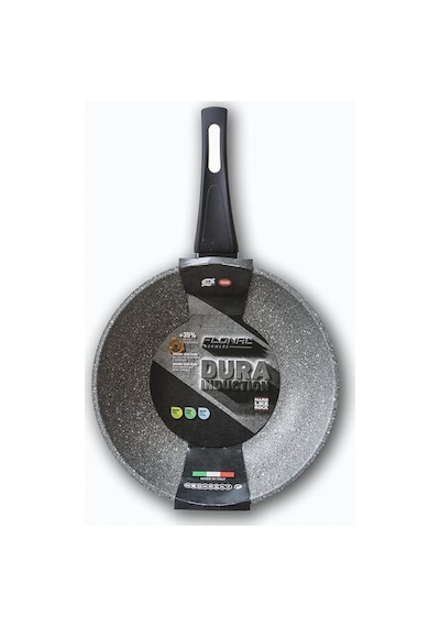 Flonal Duiwo03230 Dura İndüksiyon İtalyan Wok Tava 32cm