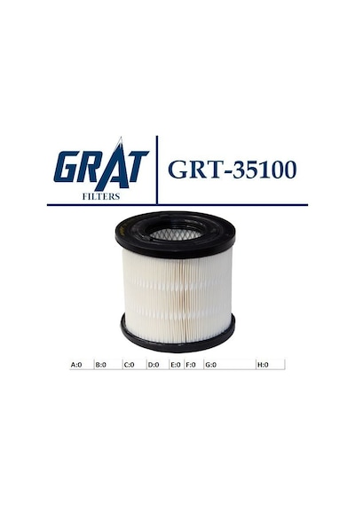 Grat 35100 Hava Filtresı D-Max 02-