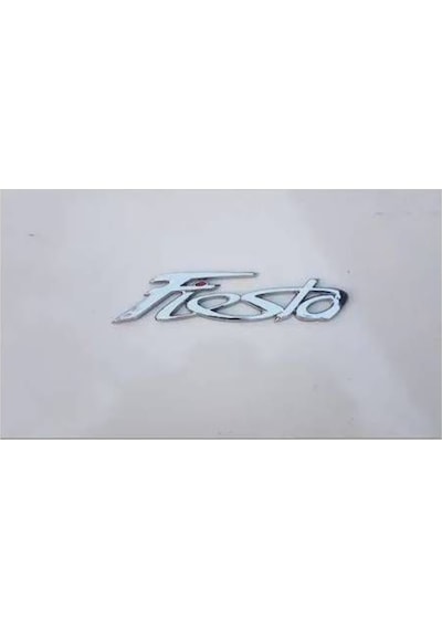 Ford Fiesta Arka Bagaj Yazısı 2008-2018 Arası Yüksek Kalite