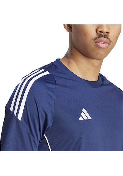 Adidas Tiro24 Jsy Erkek Futbol Antrenman Forması Is1018 Mavi Mavi
