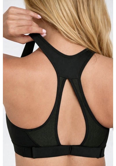 Swoosh High Support Non Padded Adjustable Sports Bra Kadın Yüksek Destekli Spor Sütyeni Siyah Siyah Swoosh High Support Non Padded Adjustable Sports Bra Kadın Yüksek Destekli Spor Sütyeni Siyah Siyah