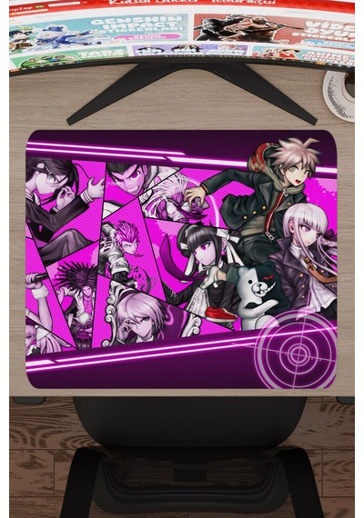 Danganronpa Kaymaz Dikişli Kauçuk Oyuncu Mousepad V2 - 48x40 Xl Gaming Mouse Pad Fare Altlığı