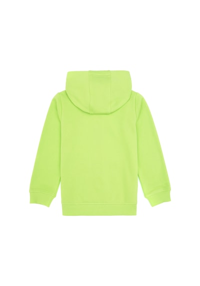 U.S. Polo Assn. Erkek Çocuk Yeşil Fermuarlı Kapüşonlu Sweatshirt 50316706-VR020