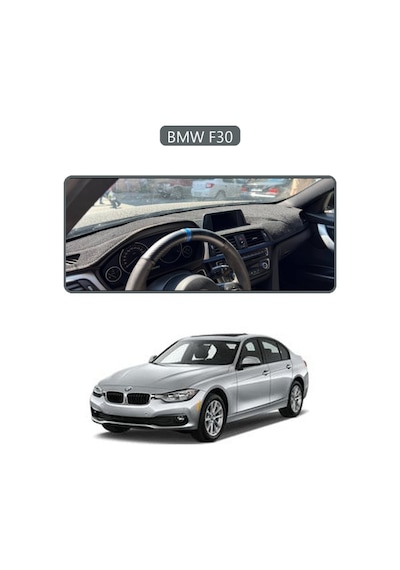 Bmw F30torpido Koruma Halısı Gri Kenar