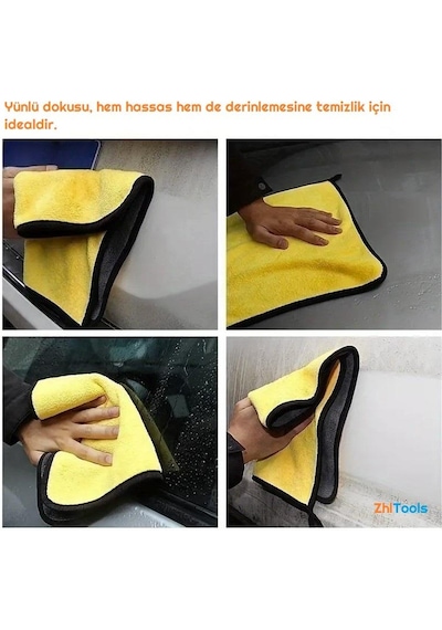 Zhltools Yünlü Hassas Araba Yıkama Ve Temizlik Bezi